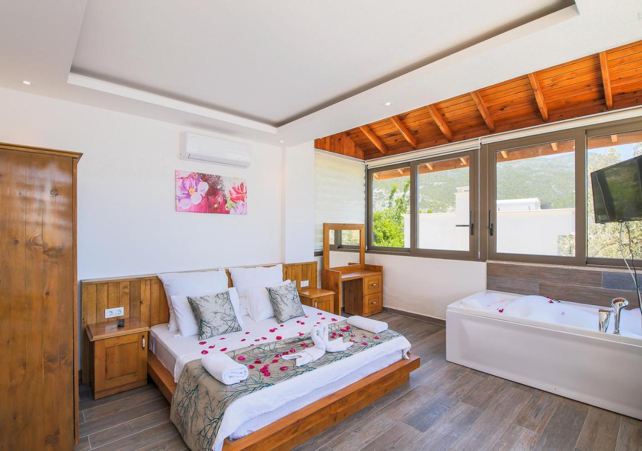 קס Villa 2 Sleeps 4 Isolated Honeymoon-Villa Sardunya מראה חיצוני תמונה